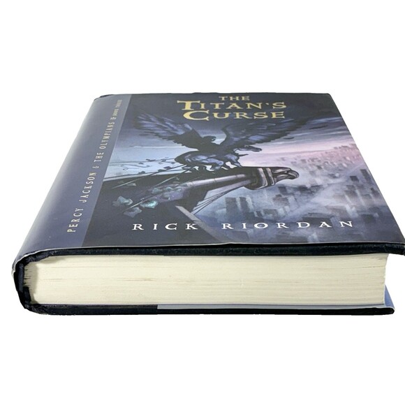 The Titan's Curse By Rick Riordan 2007 First Edition/Print Hardback Book - Picture 7 of 8